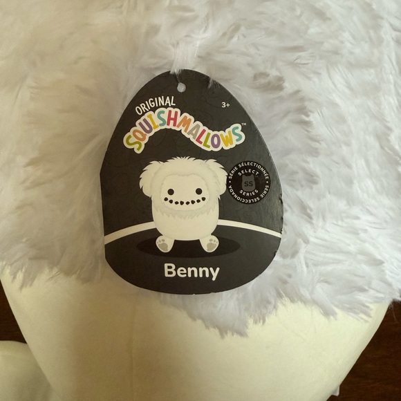 RARE NWT 16” Snowman Benny Bigfoot Squishmallow - Picture 3 of 5